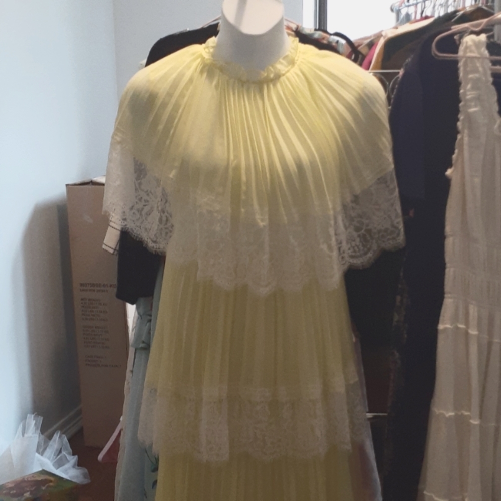 Pleated beautiful lounge dress